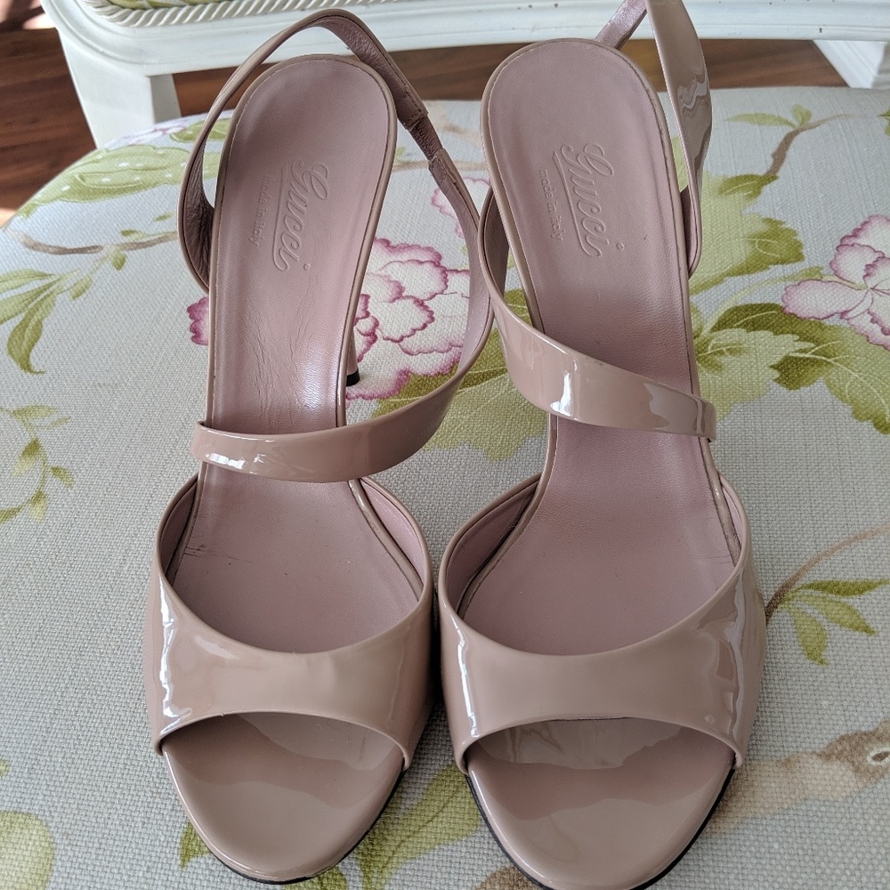 Gucci Slingback Stilletoes
